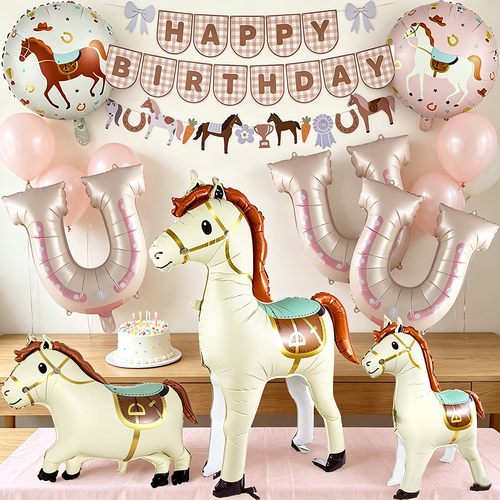Wedding Supply Kit - Cowboy Horse Birthday Party Decorations Western