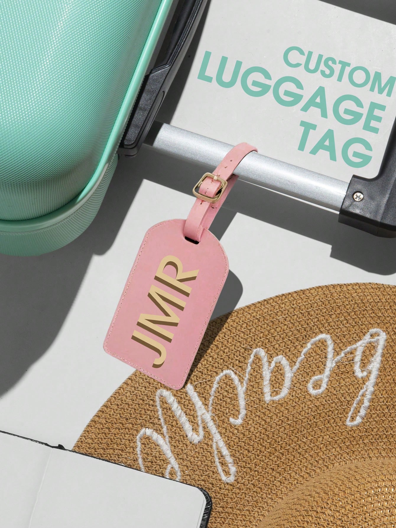 Personalized Initial Luggage T - Wedding Packaging ulasan dan harga
