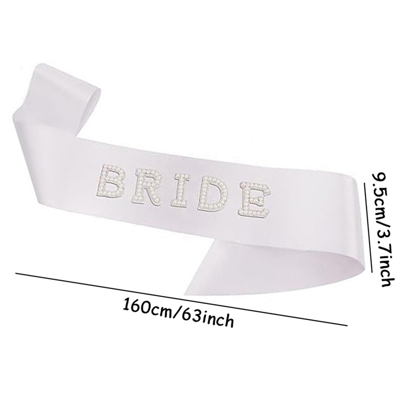 1pc 2025 Bride To Be Shoulder  - Wedding Water Supply ulasan dan harga