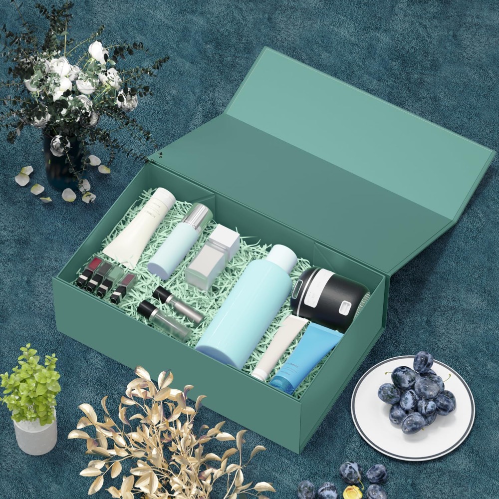 Green Gift Box with Magnetic C - Wedding Packaging ulasan dan harga