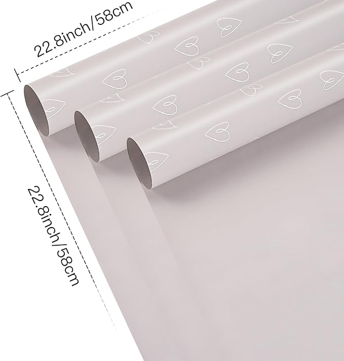 20 Sheets Flower Wrapping Pape - Wedding Water Supply ulasan dan harga