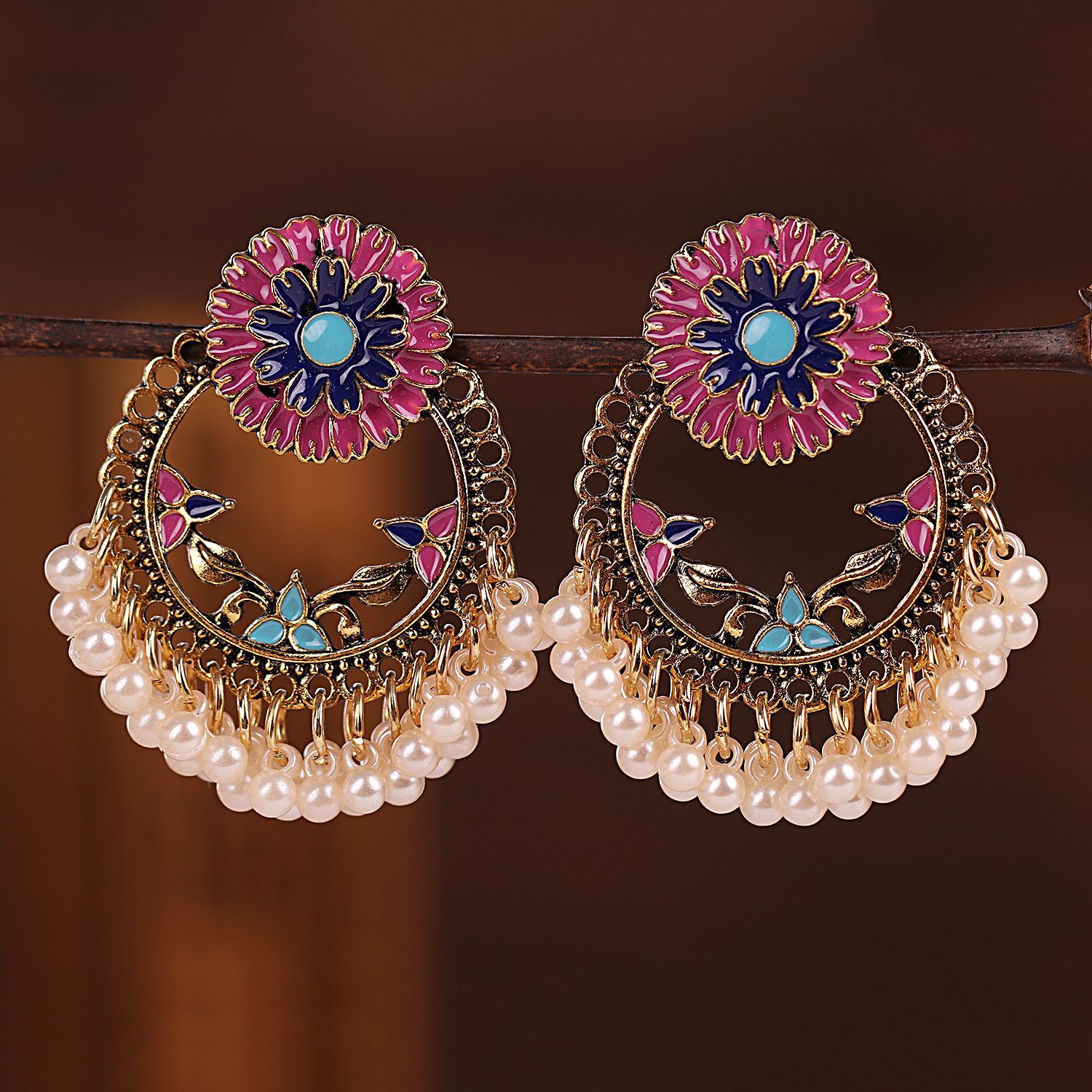 Women's Vintage Ethnic Geometr - Indian Wedding Supply ulasan dan harga