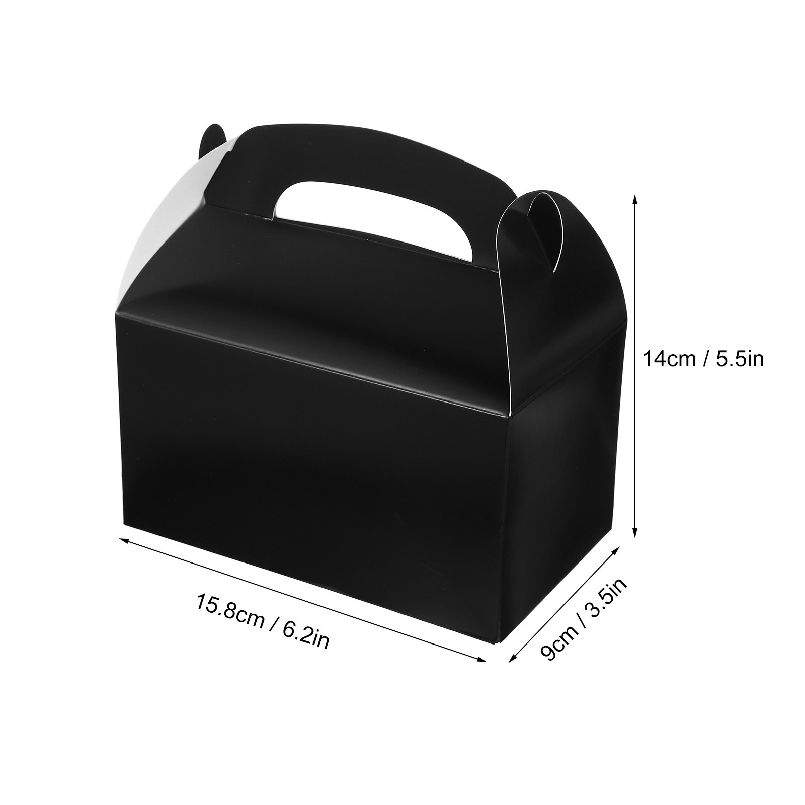 10Pcs Cardboard Cake Box Healt - Wedding Favor Box ulasan dan harga