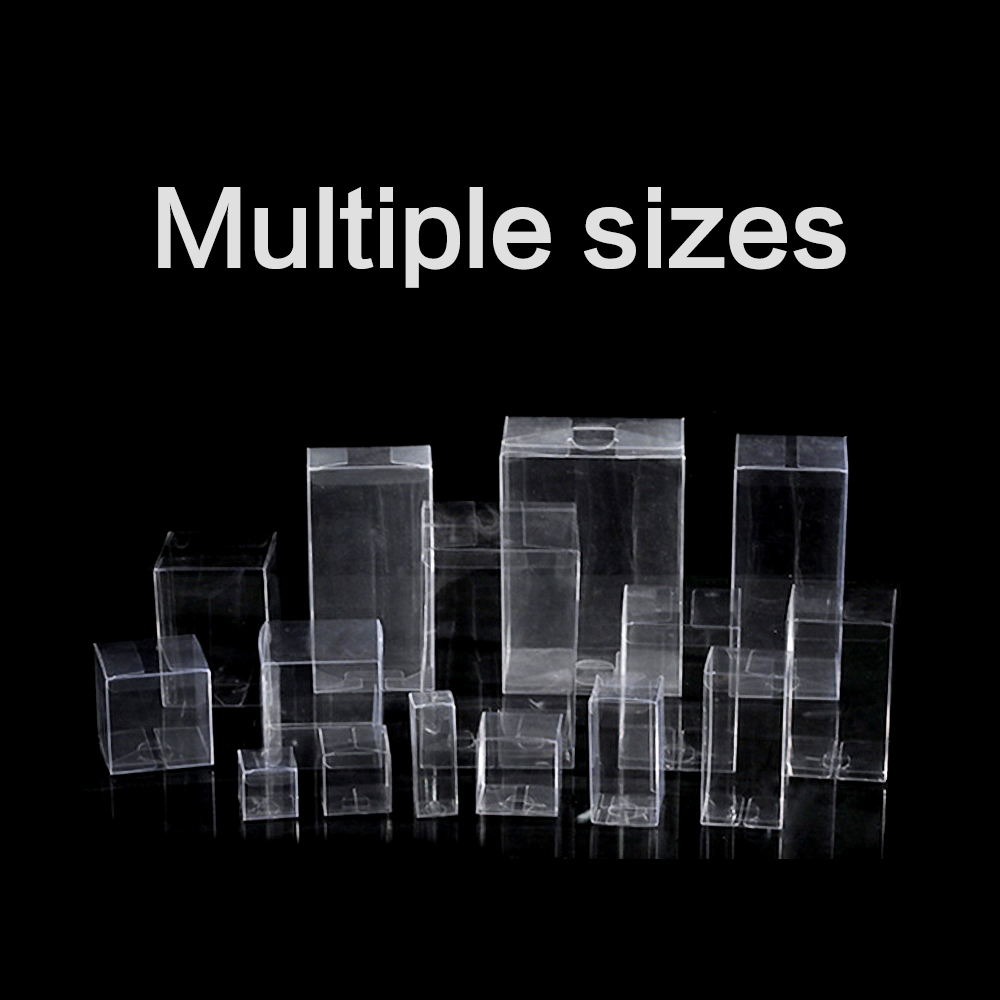 50pcs Clear PVC Plastic Box We - Wedding Favor Box ulasan dan harga