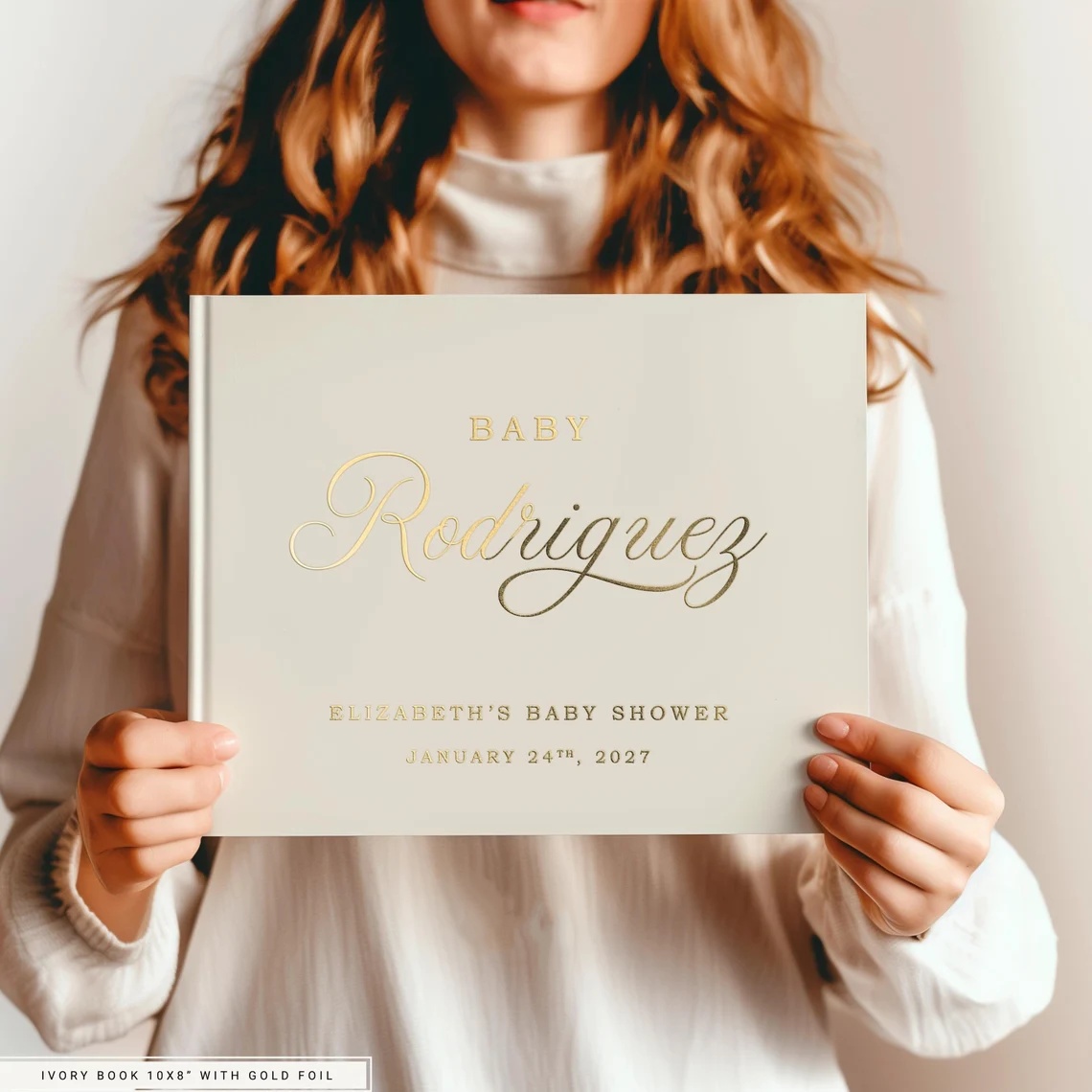Custom Personalized Linen Wedd - Personalized Guest Book ulasan dan harga