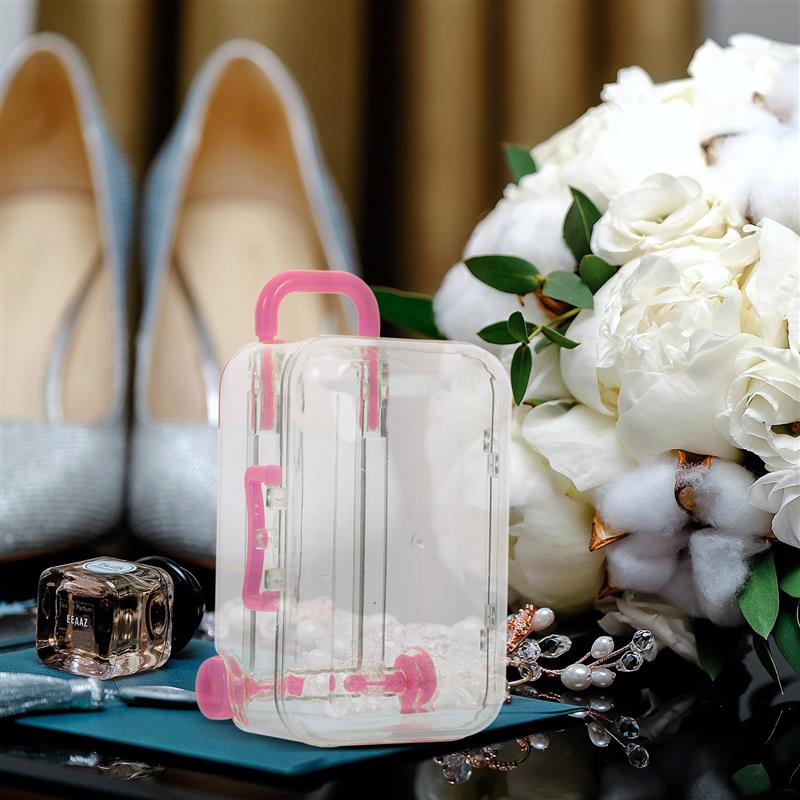 12pcs Suitcase Design Candy Bo - Wedding Favor Box ulasan dan harga