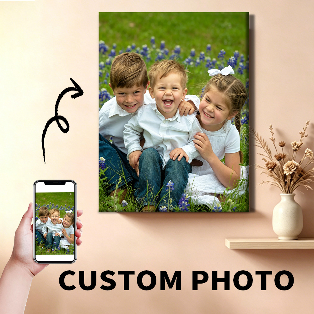 1pc Custom all size Canvas Pos - Wedding Supply Decor ulasan dan harga