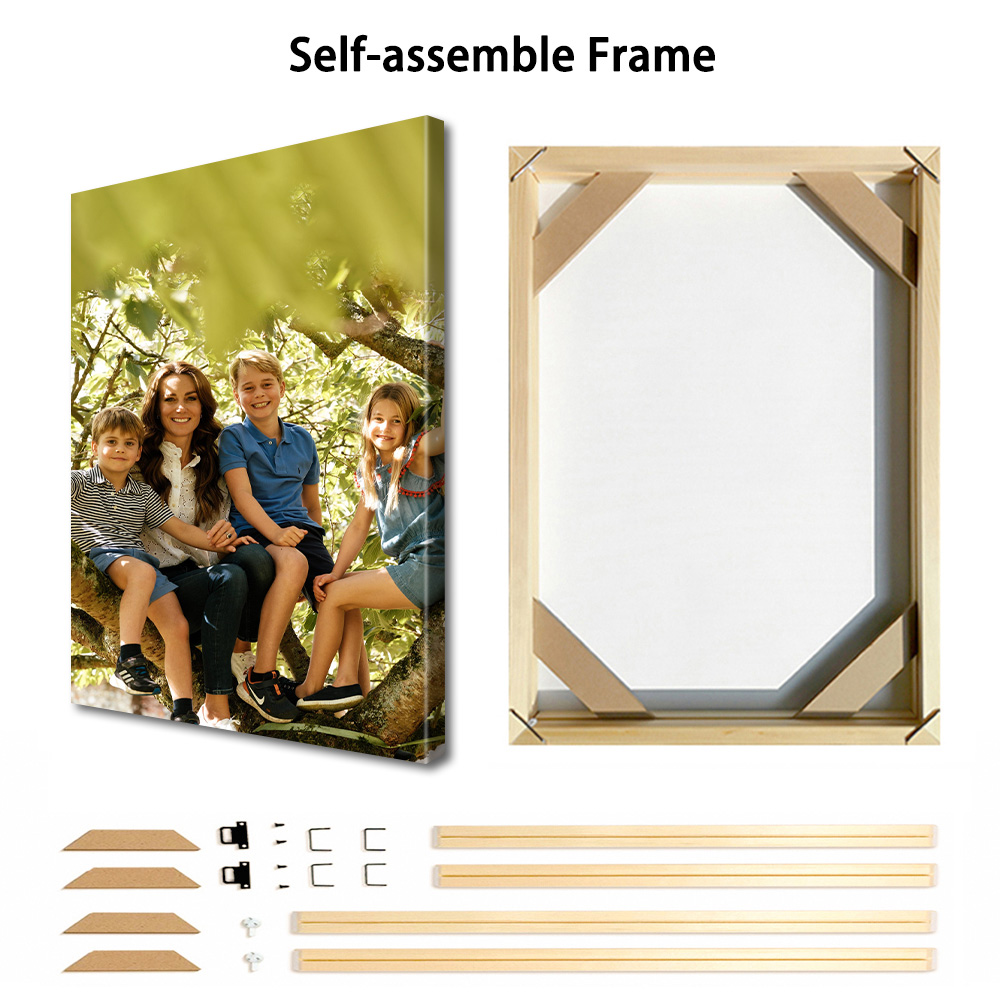 1pc Custom all size Canvas Pos - Wedding Supply Decor ulasan dan harga