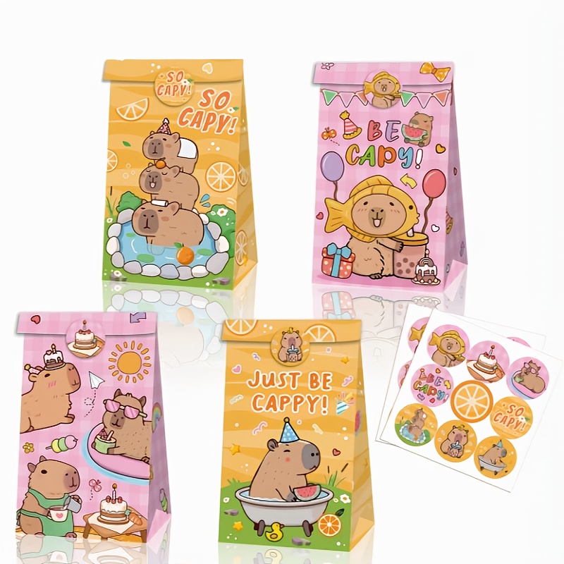 12/24/48pcs Capybara Candy Bag - Wedding Favor Box ulasan dan harga