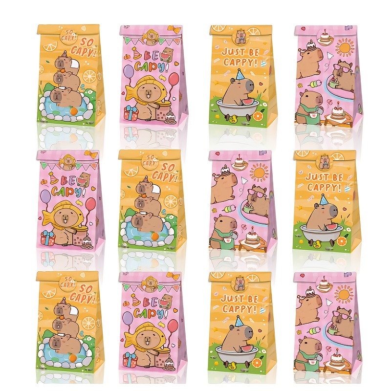 12/24/48pcs Capybara Candy Bag - Wedding Favor Box ulasan dan harga