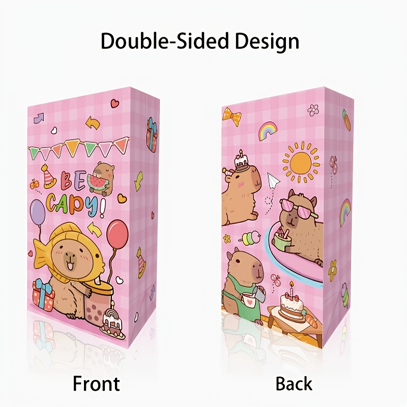 12/24/48pcs Capybara Candy Bag - Wedding Favor Box ulasan dan harga