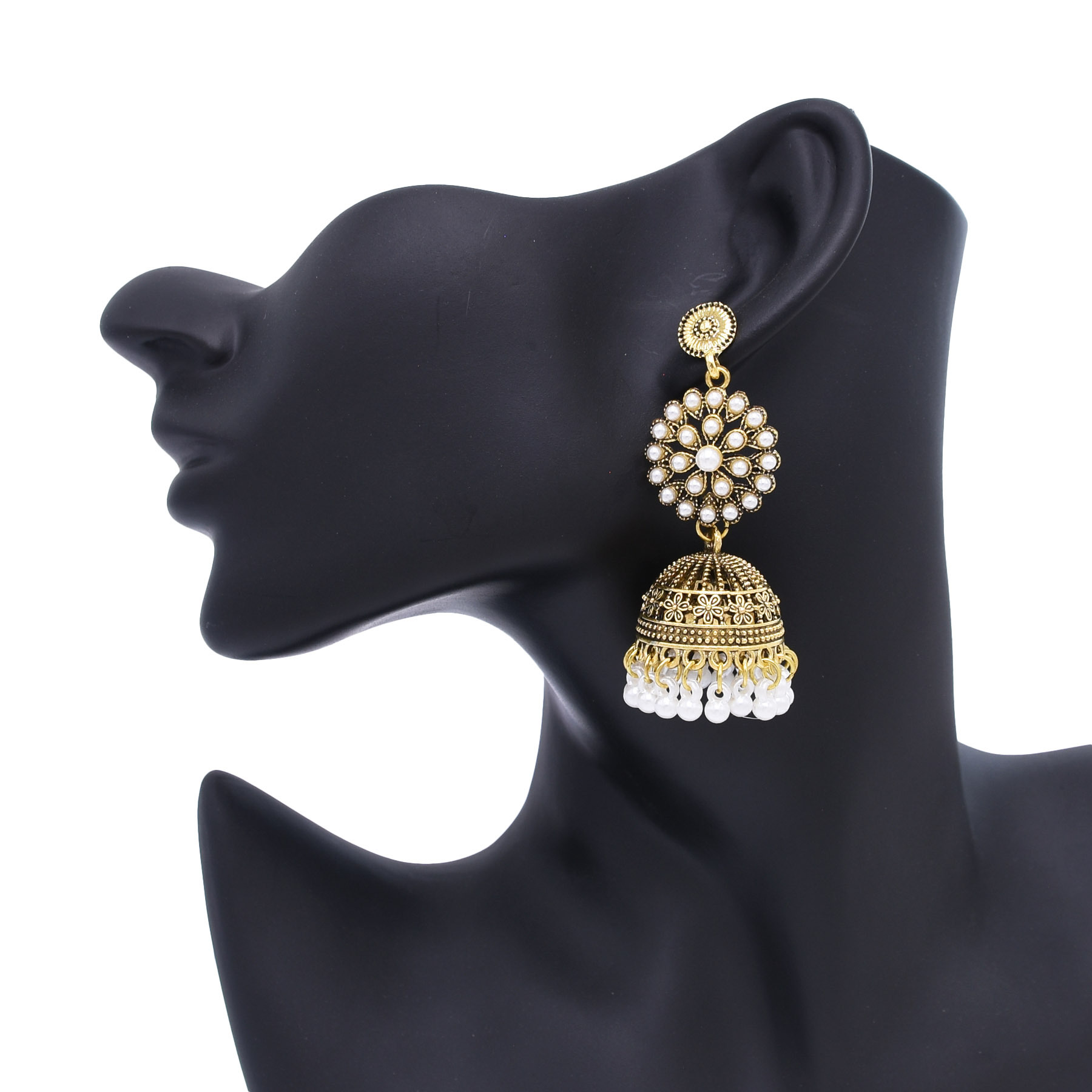 Traditional Indian Jhumka Earr - Indian Wedding Supply ulasan dan harga
