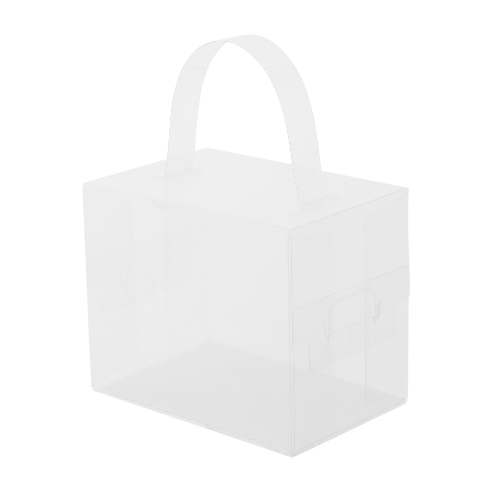 50 Pcs Clear Cake Boxes Set, P - Wedding Favor Box ulasan dan harga