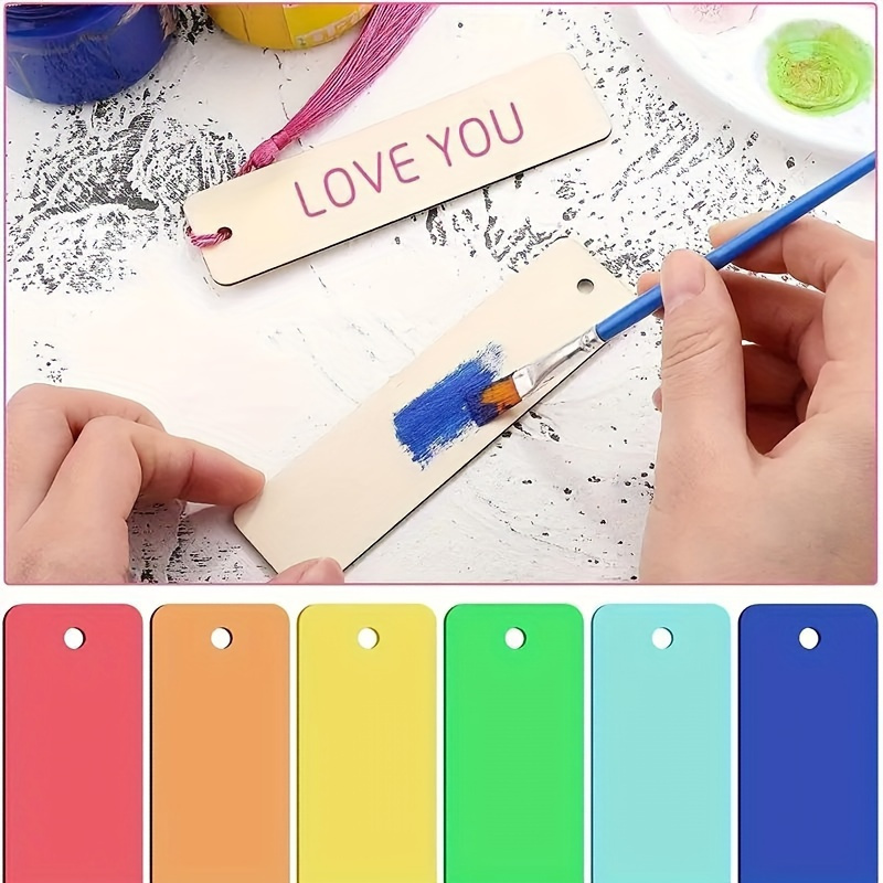 DIY 10PCS Wooden Square Blank  - Wedding Supply Co ulasan dan harga