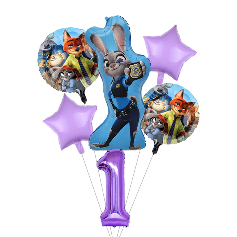 Zootopia Animal Cartoon Balloo - Wedding Supply Kit ulasan dan harga