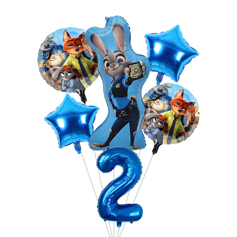 Zootopia Animal Cartoon Balloo - Wedding Supply Kit ulasan dan harga
