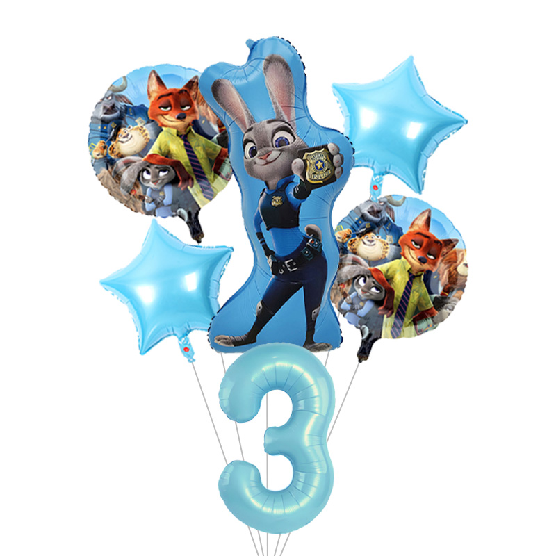 Zootopia Animal Cartoon Balloo - Wedding Supply Kit ulasan dan harga
