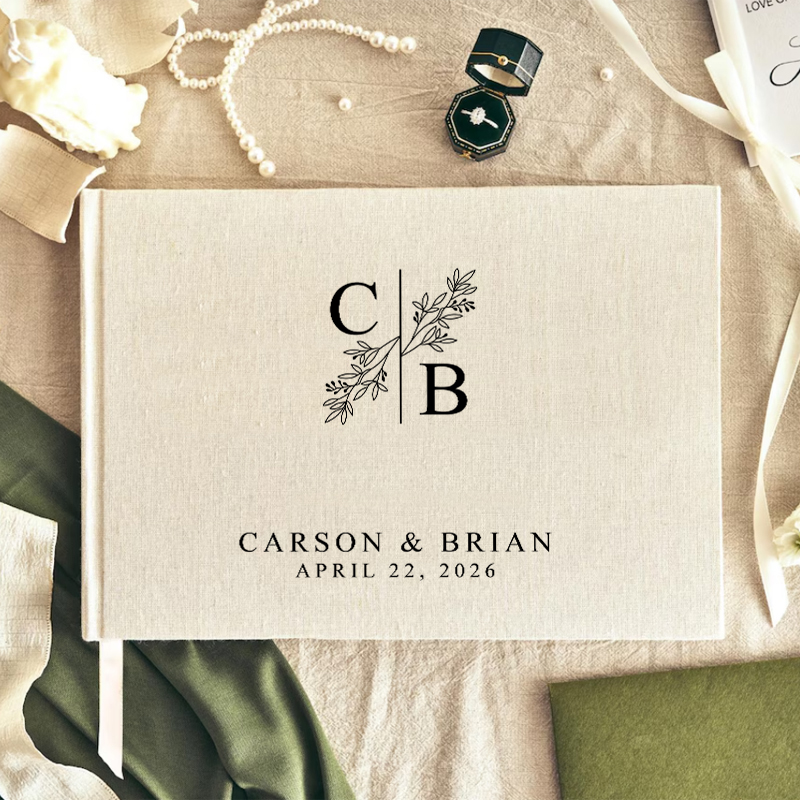 Personalized Guest Book Photo  - Personalized Guest Book ulasan dan harga