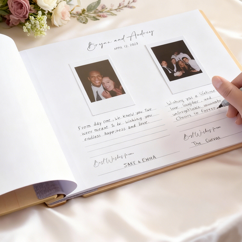 Personalized Wedding Guest Boo - Personalized Guest Book ulasan dan harga