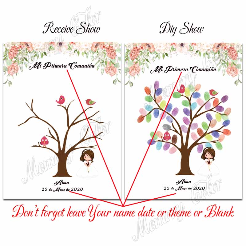 Personalized Theme Name Date F - Personalized Guest Book ulasan dan harga
