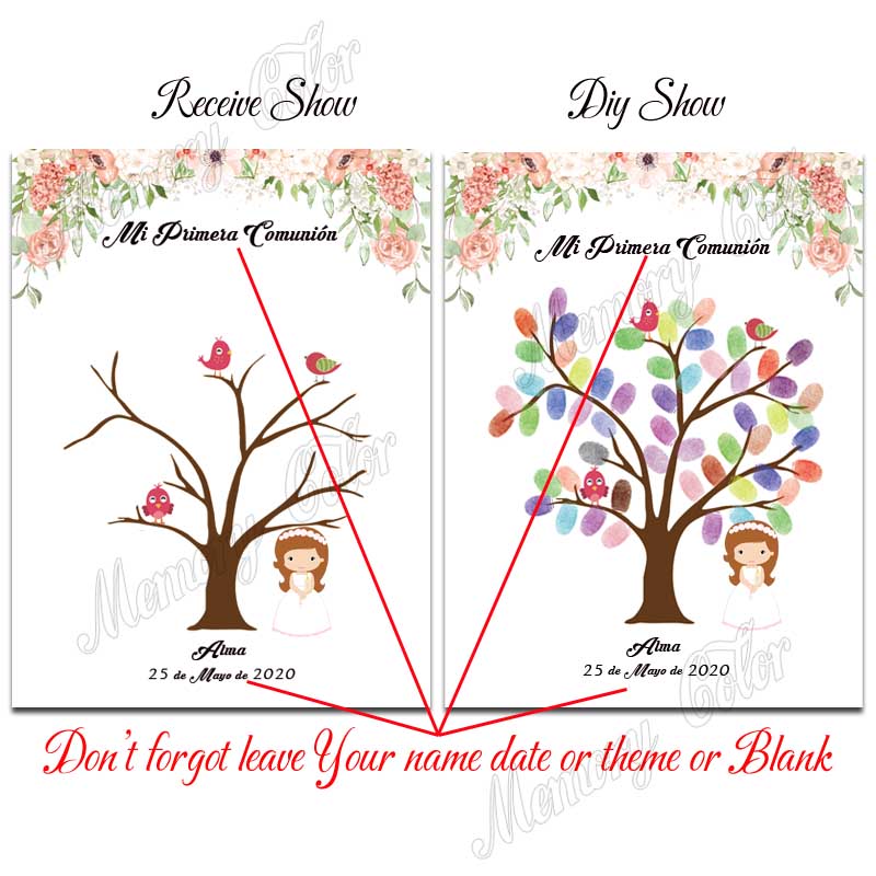 Personalized Theme Name Date F - Personalized Guest Book ulasan dan harga