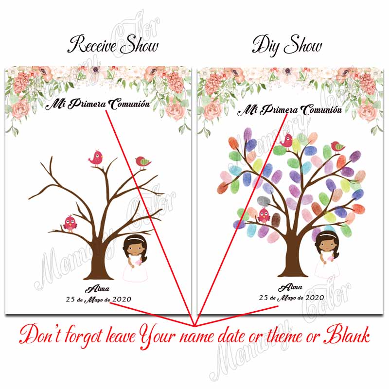 Personalized Theme Name Date F - Personalized Guest Book ulasan dan harga
