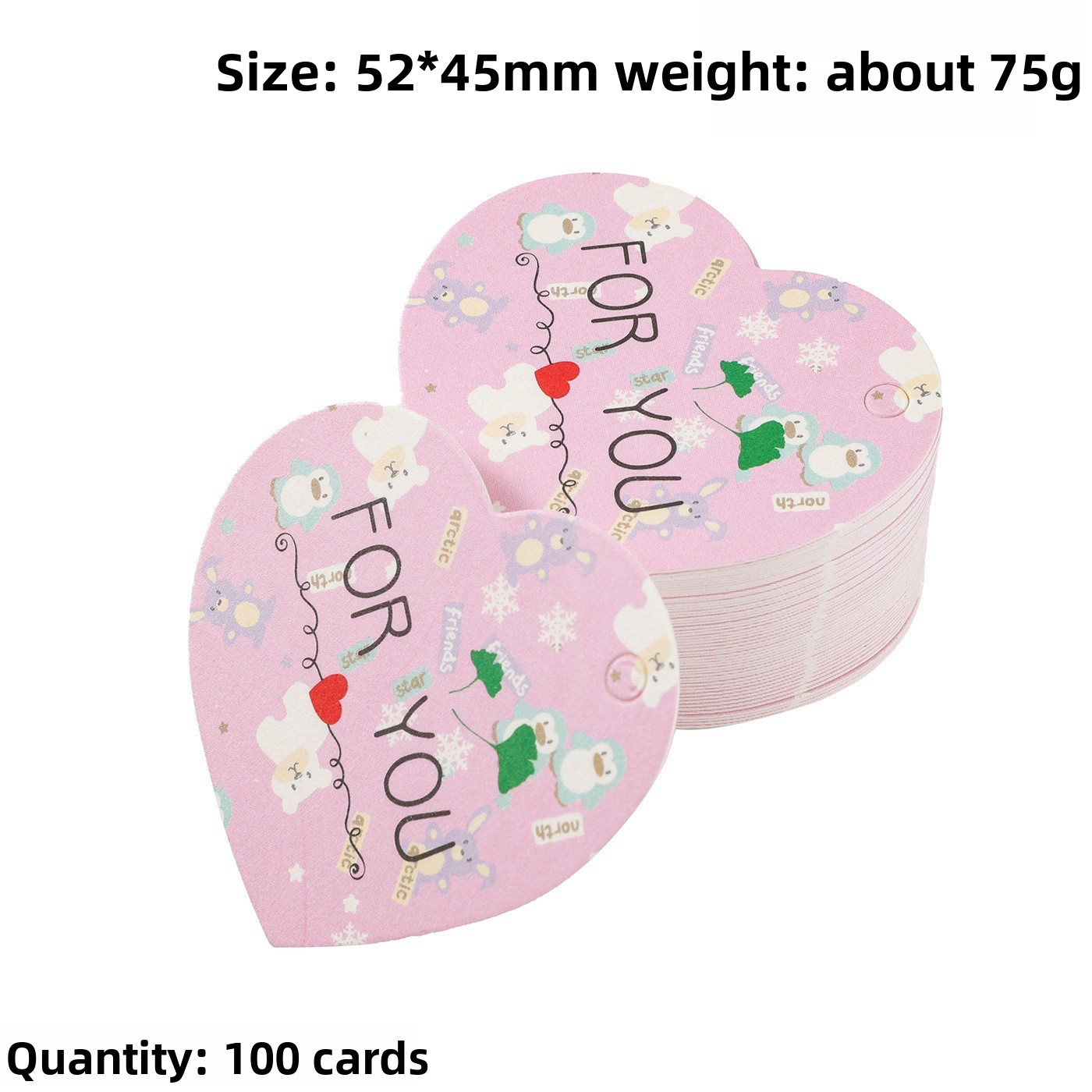 100pcs Thank You Gift Tags Car - Wedding Supply Decor ulasan dan harga
