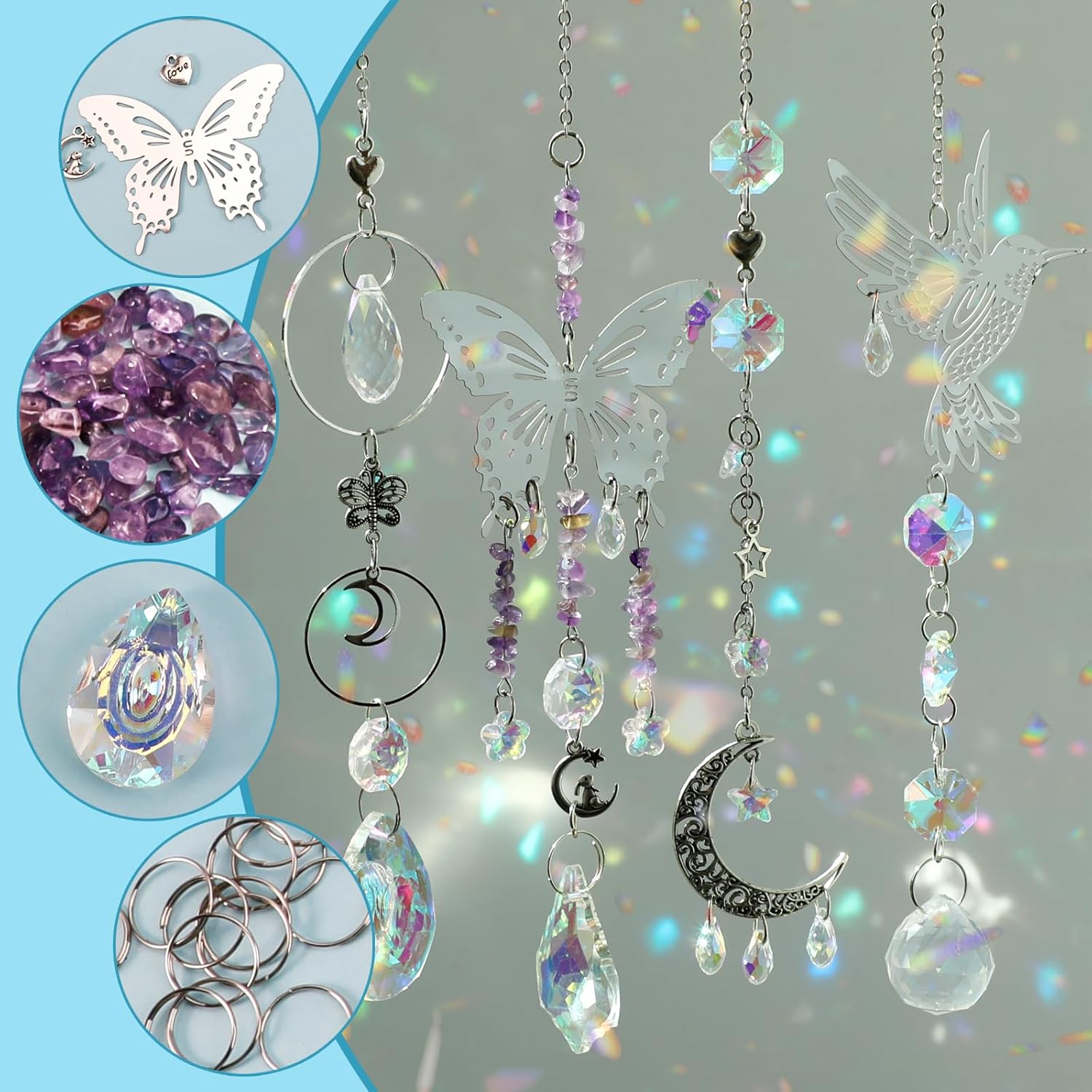 DIY 400pcs SunCatchers Making  - Wedding Supply Kit ulasan dan harga