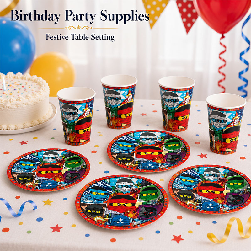 Cartoon Ninja Pattern Disposab - Wedding Supply Kit ulasan dan harga