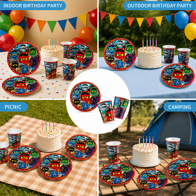 Cartoon Ninja Pattern Disposab - Wedding Supply Kit ulasan dan harga