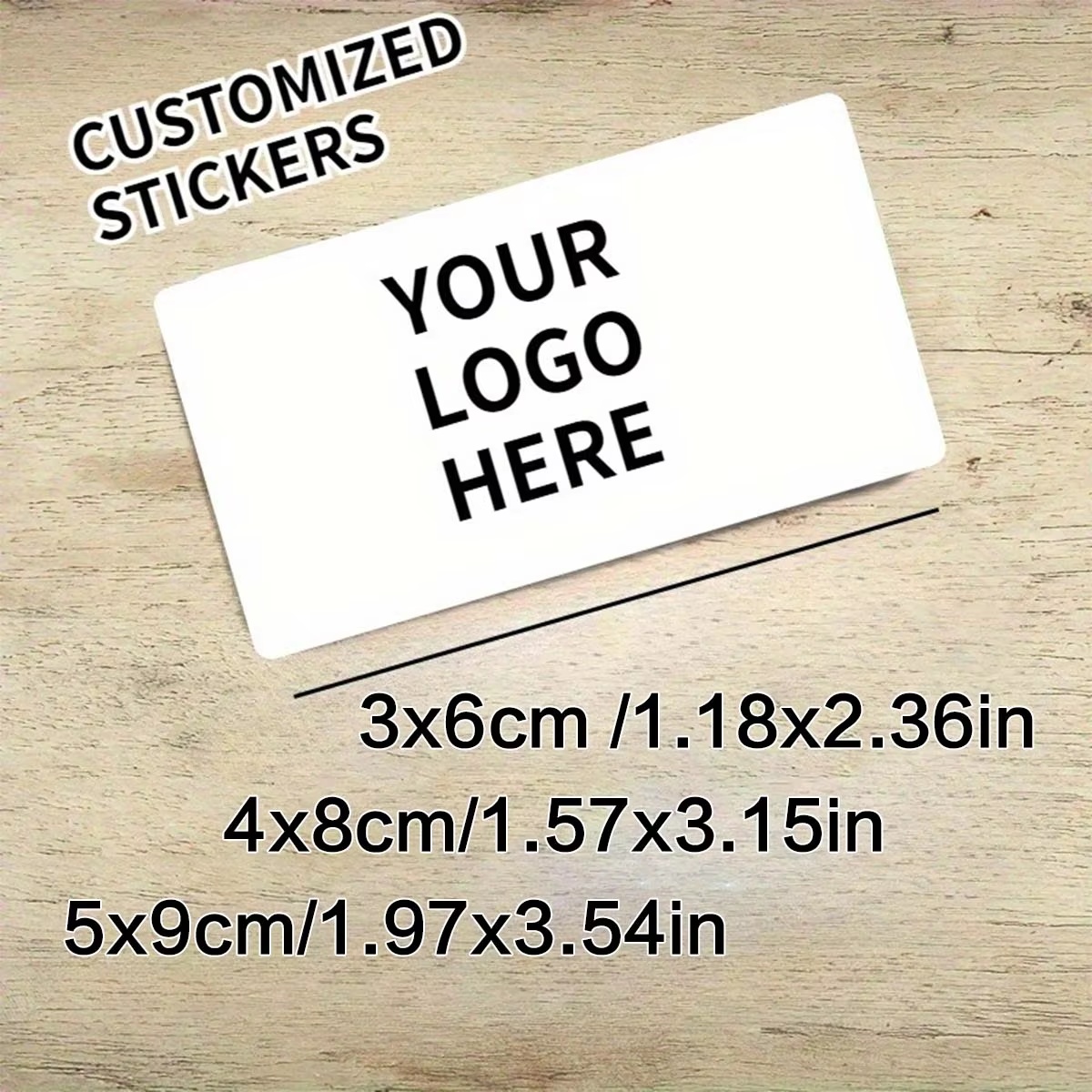 Custom Rectangular Stickers –  - Wedding Packaging ulasan dan harga