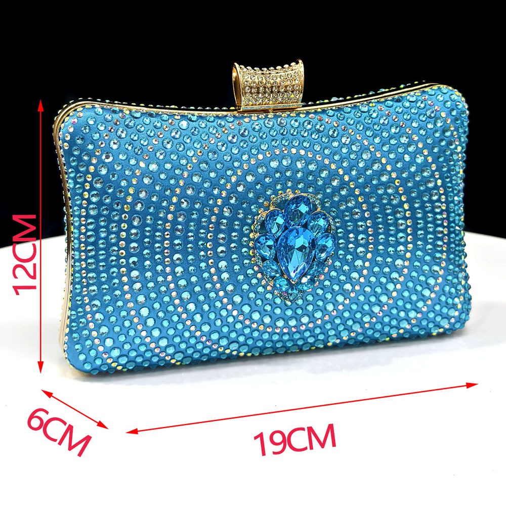 Crystal Rhinestone Heels & Clu - Wedding Packaging ulasan dan harga