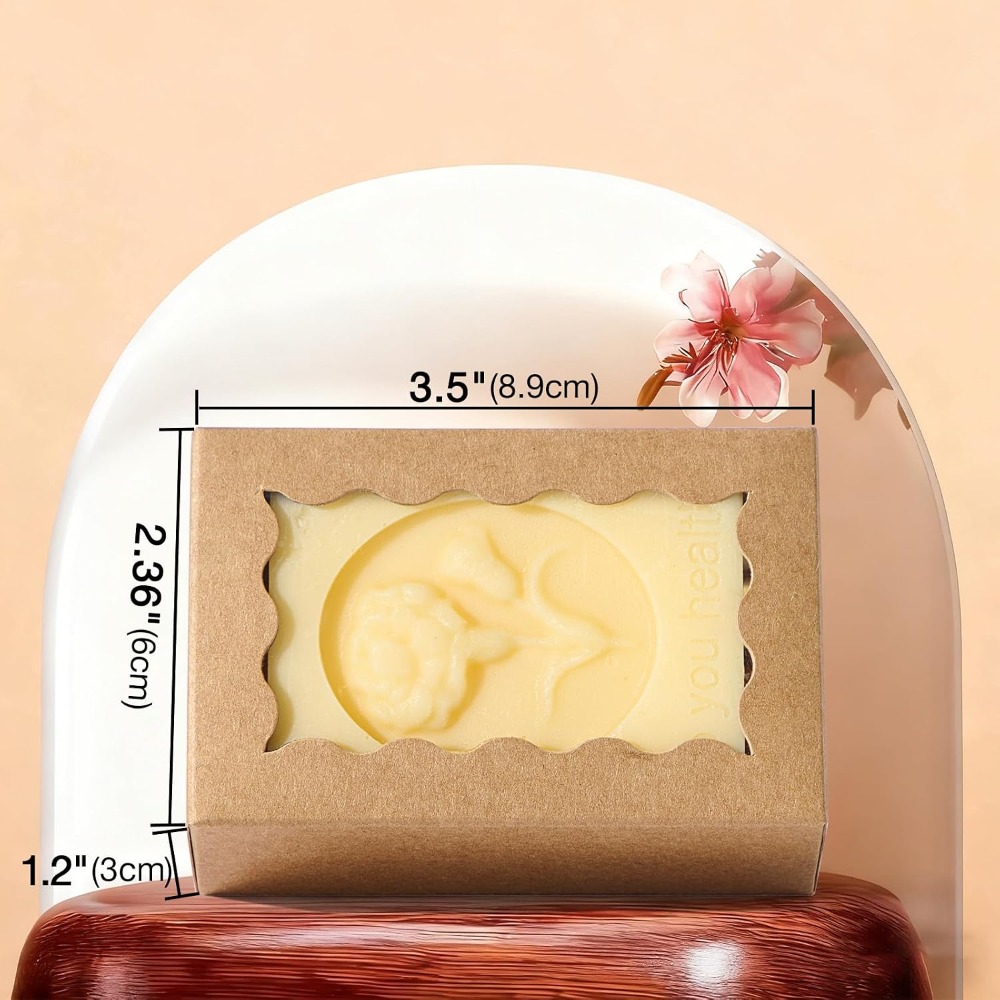 Kraft Brown Soap Gift Box with - Wedding Favor Box ulasan dan harga