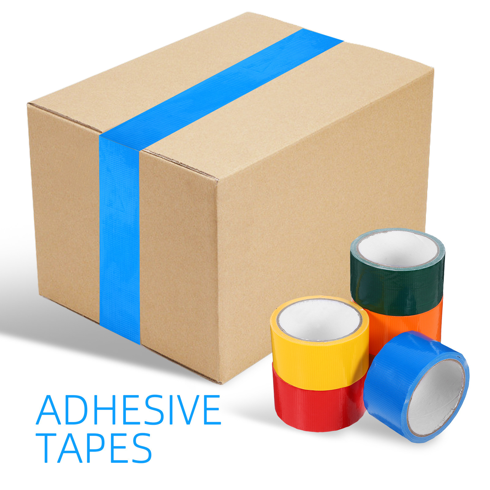 6 Rolls Fun Colorful Duct Tape - Wedding Supply Decor ulasan dan harga