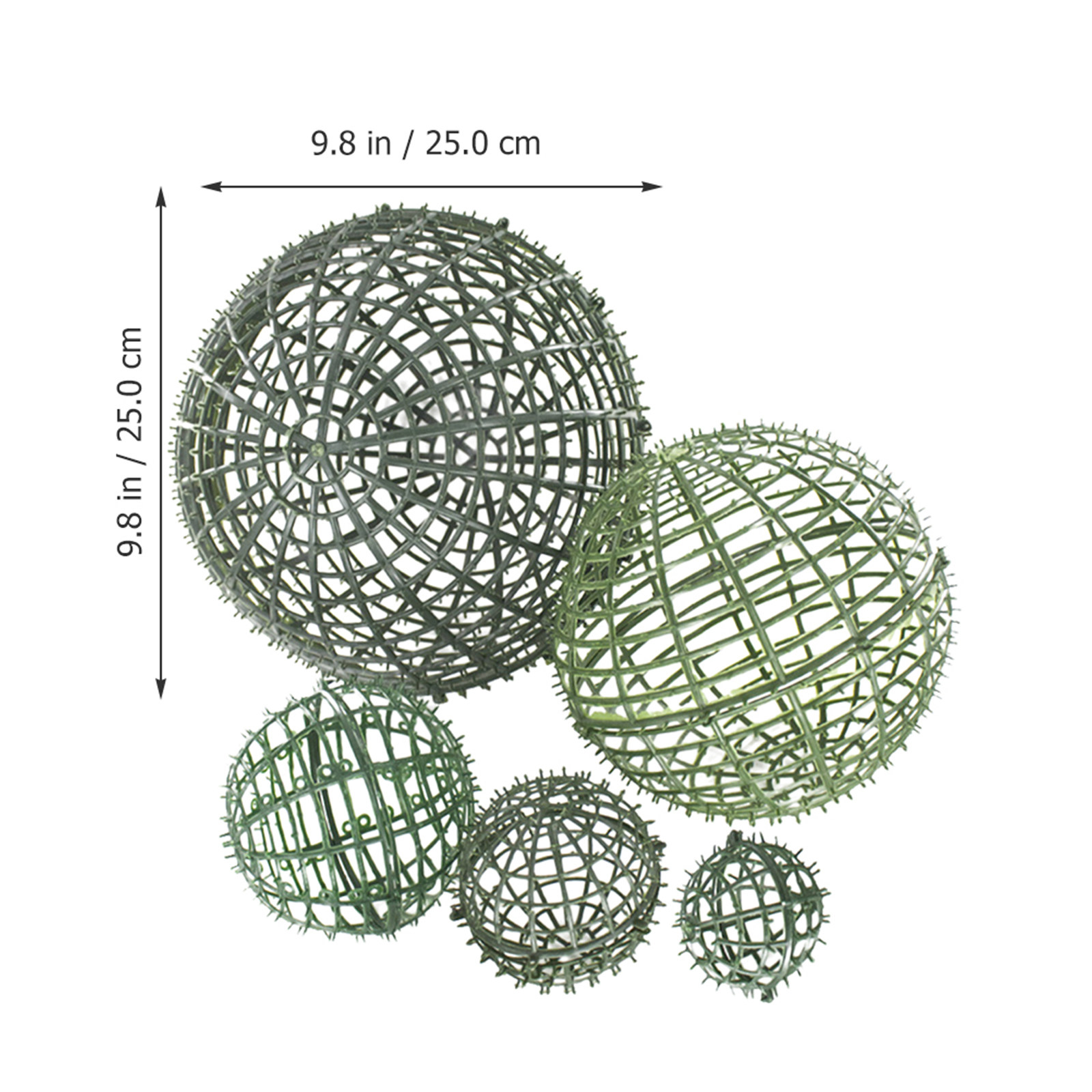 5Pcs Decorative Flower Ball Fr - Wedding Supply Decor ulasan dan harga