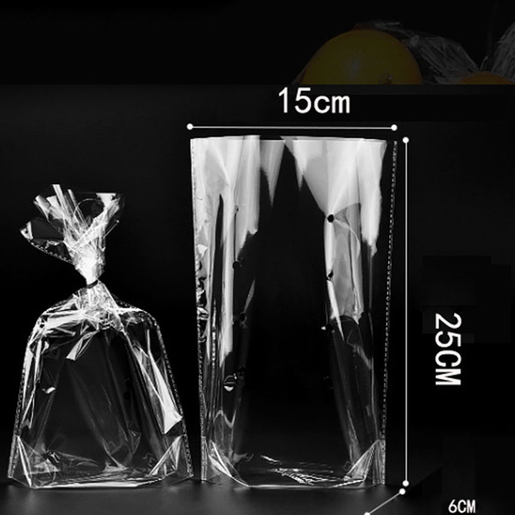 50Pcs Transparent Flat Pocket  - Wedding Packaging ulasan dan harga